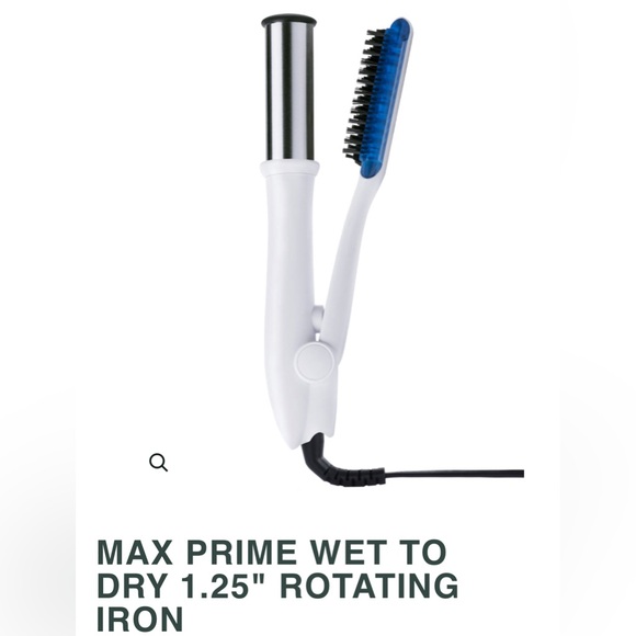 Max Prime Wet to Dry Rotating Hair Iron - Picture 1 of 3